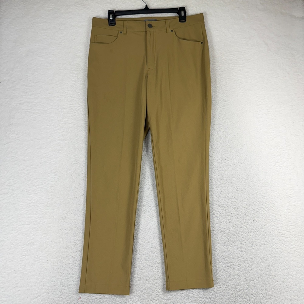 VRST Men’s Limitless Pants 32x30 (33x28) Khaki Stretch Performance Golf Chino